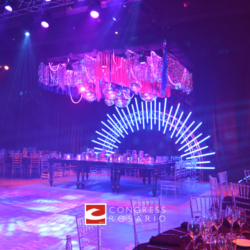 Event-production social content created for Congress Rental